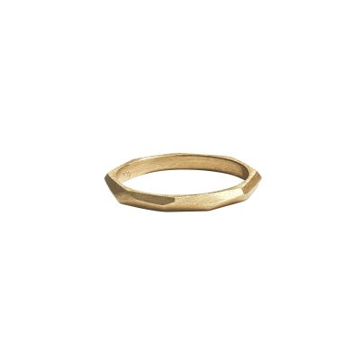 Mini Facet Ring, 18 kt. Guld